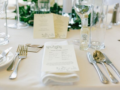 Hochzeit - Art der Location: Restaurant - Niederösterreich - Wir gestalten Ihre Tafel ganz nach Ihren Vorstellungen. - Das Schloss an der Eisenstrasse****
