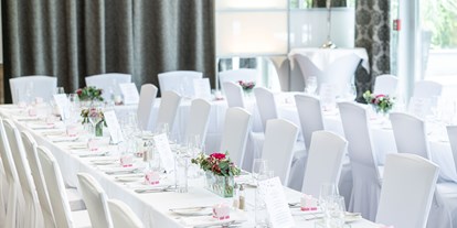 Hochzeit - Art der Location: Hotel - Niederösterreich - Eine Tafel bis 40 Gäste ist in unserem YbbSalon möglich. - Das Schloss an der Eisenstrasse****