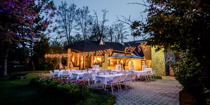 Hochzeit - Umgebung: mit Seeblick - Rückersdorf (Harmannsdorf) - Abendstimmung an der La Creperie.
Foto © weddingreport.at - La Creperie