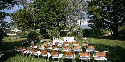 Hochzeit - Trauung im Freien - Fohnsdorf - Trauung im Park - Hotel Steirerschlössl