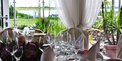 Hochzeit - Art der Location: Restaurant - Sachsen-Anhalt Süd - Blick vom Bernsteinzimmer - Trattoria al Faro