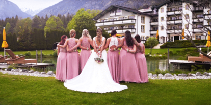 Hochzeit - Umgebung: im Park - Absam - Foto Kulisse - Alpenhotel Speckbacher Hof