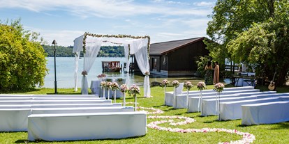 Hochzeit - Umgebung: im Park - LA VILLA am Starnberger See 