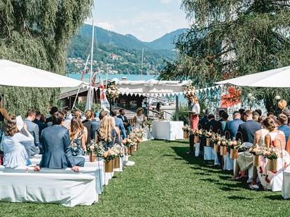 Hochzeit - interne Bewirtung - Rottach-Egern - Bootshaus Tegernsee