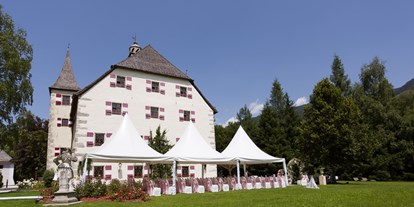 Hochzeit - Weinkeller - Hinterglemm - Zelt für Feiern im Schlosspark - Schloss Prielau Hotel & Restaurants