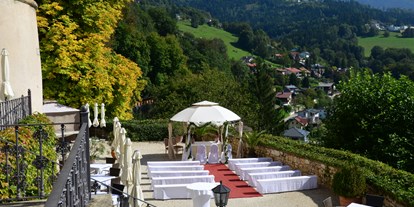 Hochzeit - Art der Location: Wintergarten - Gartenhochzeit auf Schloss Wolfsberg  - Schloss Wolfsberg