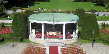 Hochzeit - externes Catering - Leopoldsdorf (Leopoldsdorf) - Pavillion im Stadtpark  (für Trauungen) - Kursalon Wien