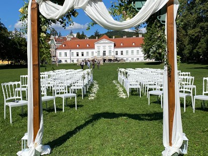Hochzeit - Hochzeitsessen: 5-Gänge Hochzeitsmenü - Wien Penzing - Schloss Miller-Aichholz - Europahaus Wien