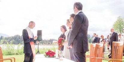 Hochzeit - Festzelt - Kärnten - Trauung unter freiem Himmer - Inselhotel Faakersee - Inselhotel Faakersee