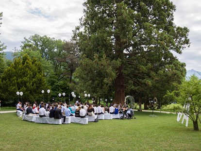 Hochzeit - Art der Location: Schloss - Trauung im Freien III - Villa Toscana/Toscana Congress Gmunden