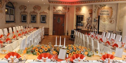 Hochzeit - Art der Location: Hotel - Scheffau am Tennengebirge - Rittersaal mit Platz bis zu 60 Personen - Schlosshotel Lacknerhof****S Flachau