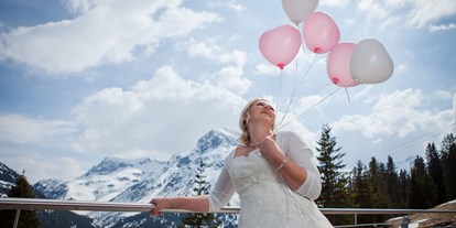 Hochzeit - Geeignet für: Private Feier (Taufe, Erstkommunion,...) - Alpenregion Bludenz - Die majestätischen Berge immer im Blick... - Hotel Sonnenburg