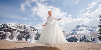 Hochzeit - Geeignet für: Private Feier (Taufe, Erstkommunion,...) - Alpenregion Bludenz - Heiraten am grandiosen Berg von Österreich - Hotel Sonnenburg