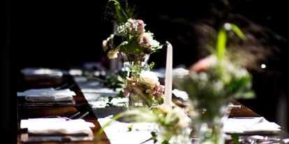 Hochzeit - Geeignet für: Produktpräsentation - Oberstaufen - Romantisch gedeckt - Kesselhaus Bar & Restaurant
