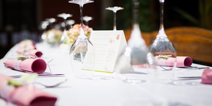 Hochzeit - Geeignet für: Firmenweihnachtsfeier - Innviertel - Tischdeko - LINDENGUT