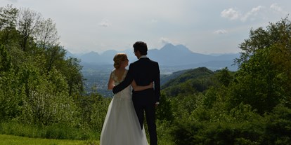 Hochzeit - Wickeltisch - Wals - Feiern mit Aussicht - hoch über den Dächern von Salzburg - Romantik Hotel & Restaurant "DIE GERSBERG ALM"