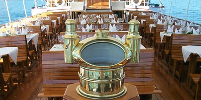Hochzeit - Geeignet für: Private Feier (Taufe, Erstkommunion,...) - Alberschwende - eine schönere Aussicht kann man sich nicht wünschen - Historisches Dampfschiff Hohentwiel  am Bodensee