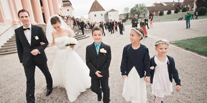 Hochzeit - Trauung im Freien - Walpersdorf (Inzersdorf-Getzersdorf) - Heiraten im Stift Göttweig in Niederösterreich.
Foto © stillandmotionpictures.com - Benediktinerstift Göttweig