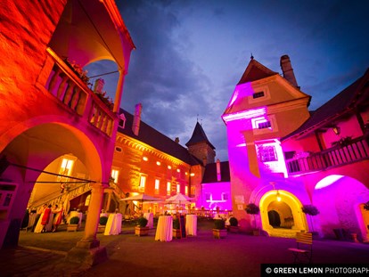 Hochzeit - externes Catering - Raabs an der Thaya - Heiraten in dem Renaissanceschloss Rosenburg in Niederösterreich. - Renaissanceschloss Rosenburg