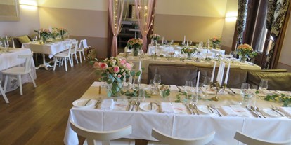 Hochzeit - Österreich - Gedeckte Hochzeitstafel - Hermes Café Restaurant Labstelle