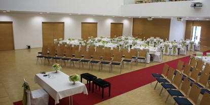 Hochzeit - Art der Location: Eventlocation - Haibach (Natternbach) - Trauung im Nibelungensaal - Kulturzentrum Bräuhaus Eferding