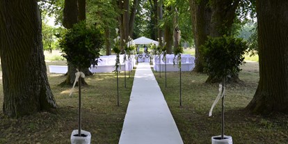 Hochzeit - Trauung im Freien - Waldviertel - Schloss Greillenstein