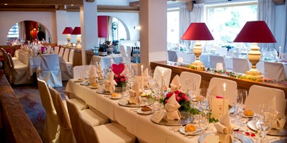 Hochzeit - Wickeltisch - St. Gerold - Tafel Restaurant - Der Berghof in Lech