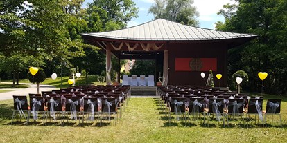 Hochzeit - Umgebung: in einer Stadt - Thörl (Thörl) - Hochzeit im Pavillon  - Falkensteiner Hotel & Asia SPA Leoben