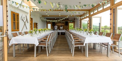 Hochzeit - Art der Location: Restaurant - Donauraum - Der Festsaal des Mirli in Niederösterreich bietet Platz für bis zu 100 Hochzeitsgäste. - Mirli