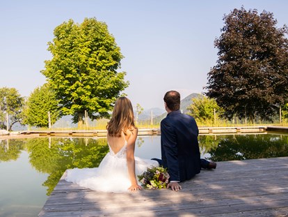 Hochzeit - Frühlingshochzeit - St. Valentin - unsere Teichanlage für Fotoshootings - Rieglergut