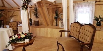 Hochzeit - Art der Location: Wintergarten - Österreich - Trauung im Innenbereich am Rieglergut - Rieglergut
