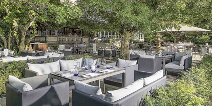 Hochzeit - Art der Location: Eventlocation - Karlsbad - Blick auf die Terrasse - Medici Gastronomie & Co. KG