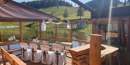Hochzeit - Umgebung: am See - Hohenau an der Raab - Sommeralm Holdahüttn