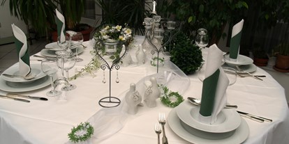 Hochzeit - Geeignet für: Firmenweihnachtsfeier - Kassel - Bankettbeispiel - Waldhotel Schäferberg