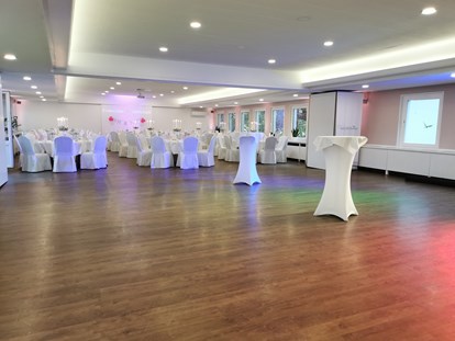 Hochzeit - interne Bewirtung - Herten - Der Festsaal des Restaurant Bootshaus Herne in NRW. - Restaurant Bootshaus Herne