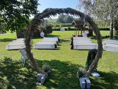 Hochzeit - Art der Location: im Freien - Hellmonsödt - Weitere Outdoortrauungsmöglichkeiten - Stadlerhof Wilhering