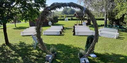 Hochzeit - Art der Location: privates Anwesen - Weitere Outdoortrauungsmöglichkeiten - Stadlerhof Wilhering