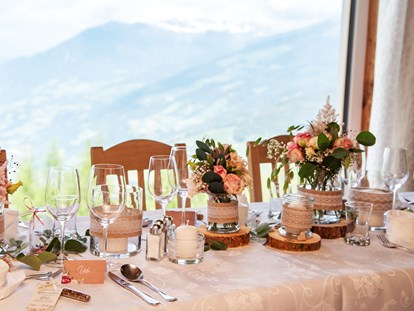 Hochzeit - Geeignet für: Private Feier (Taufe, Erstkommunion,...) - Bezirk Schwaz - Berghotel Gerlosstein