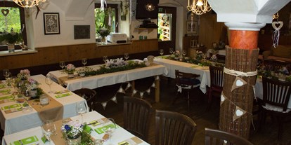 Hochzeit - Art der Location: Eventlocation - Rottach-Egern - Saal - Bergpension Maroldhof