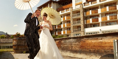 Hochzeit - Trauung im Freien - Schwendt (Schwendt) - Heiraten im Grand Tirolia - Grand Tirolia Hotel Kitzbuhel, Curio Collection by Hilton