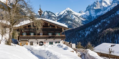 Hochzeit - Geeignet für: Vernissage oder Empfang - Kirchberg in Tirol - Berg'k'hof Kaisertal - Alpine Hideaway