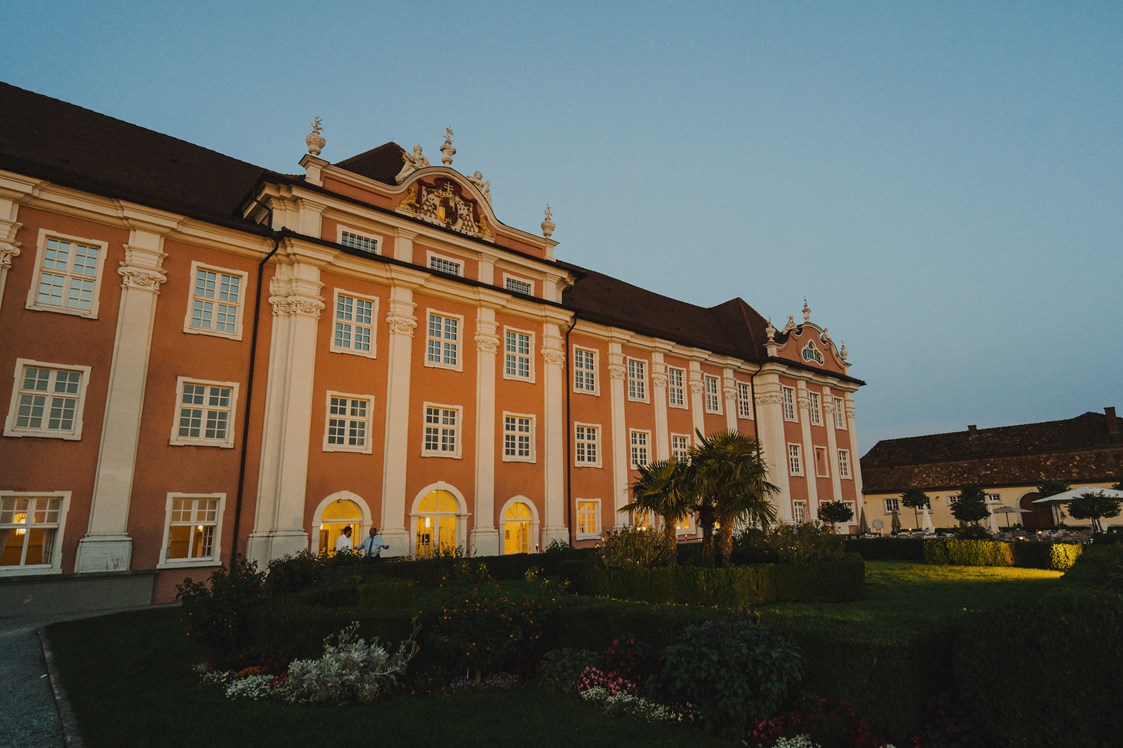 Hochzeit: Abendstimmung im Neuen Schloss Meersburg. - Neues Schloss Meersburg