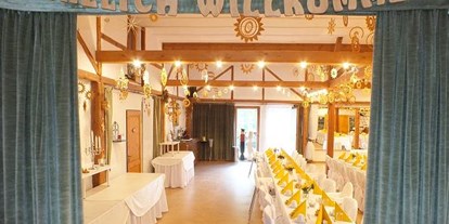 Hochzeit - Art der Location: ausgefallene Location - Bayern - Der Scheunensaal im Künstlerhof Wyand  - Künstlerhof Wyand