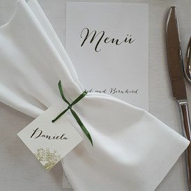 Hochzeit: Wir wünschen Guten Appetit! - WEINGUT & WEINBLICK Grafinger