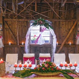Hochzeit: Heiraten in der Triendlsäge in Seefeld. - Waldgasthaus Triendlsäge