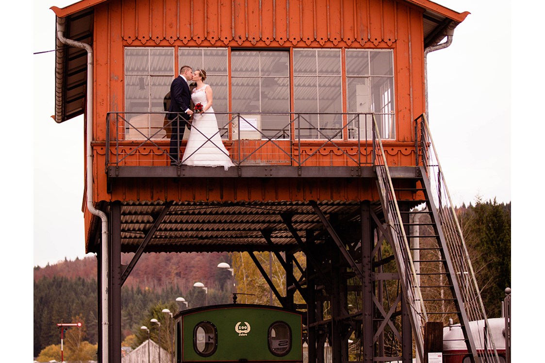Hochzeit: Heiraten bei der Sauschwänzlebahn