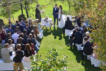 Hochzeit: Zeremonie am Panoramaplatz - Vedahof - Gramastetten