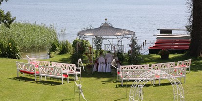 Hochzeit - Art der Location: Restaurant - Halbe - Trauung direkt am See - Das Landhaus am See - Alte Eichen