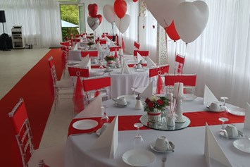 Hochzeit: Hochzeit in rot-weiß - Monte Cristo