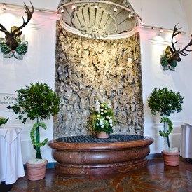 Hochzeit: Eingang zum großen Saal  - Restaurant Stieglkeller - Salzburg